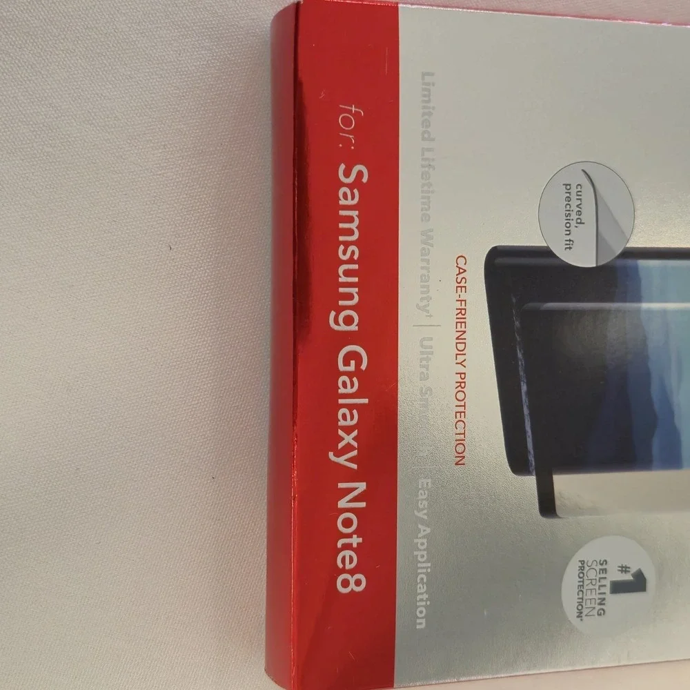 ZAGG InvisibleShield Glass Curve Screen Protector Samsung Galaxy Note8 SUPM49430